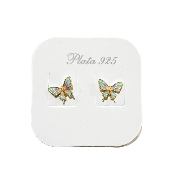 Producto - Aros Butterfly Pastel