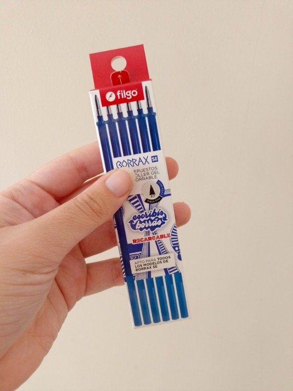 Producto - Cartucho recarga borrable