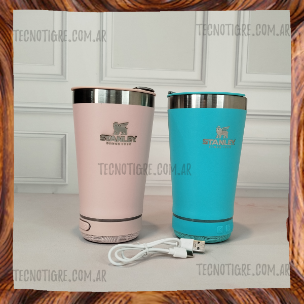 Producto - VASO SIMIL STANLEY CON PARLANTE 480ML