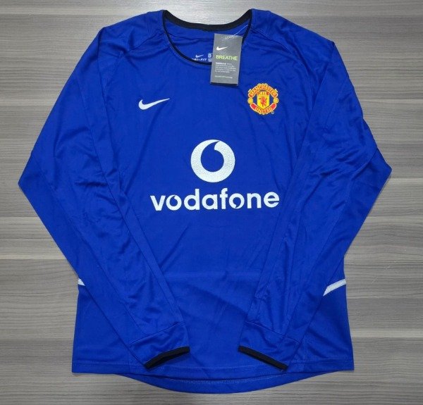 Producto - MANCHESTER UNITED 3ERA RETRO MANGA LARGA 2002 TALLES(M/ L/ XL/ XXL)