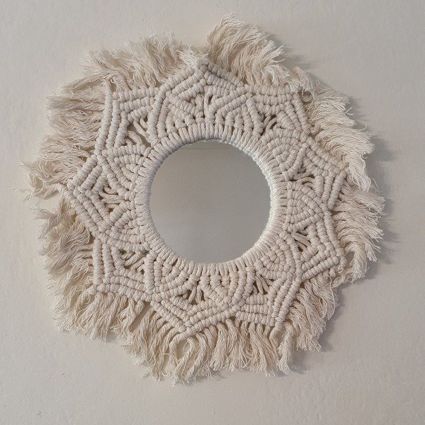 Producto - Espejo Macramé