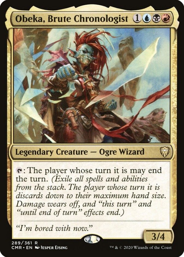 Producto - Obeka, Brute Chronologist #289  Commander Legends