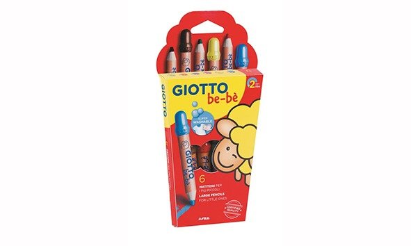 Producto - LAPICES DE COLORES GIOTTO BEBE X 6 COLORES