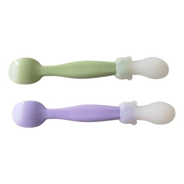 Producto - 2824 - Cuchara doble punta (silicona y plástico) - 2