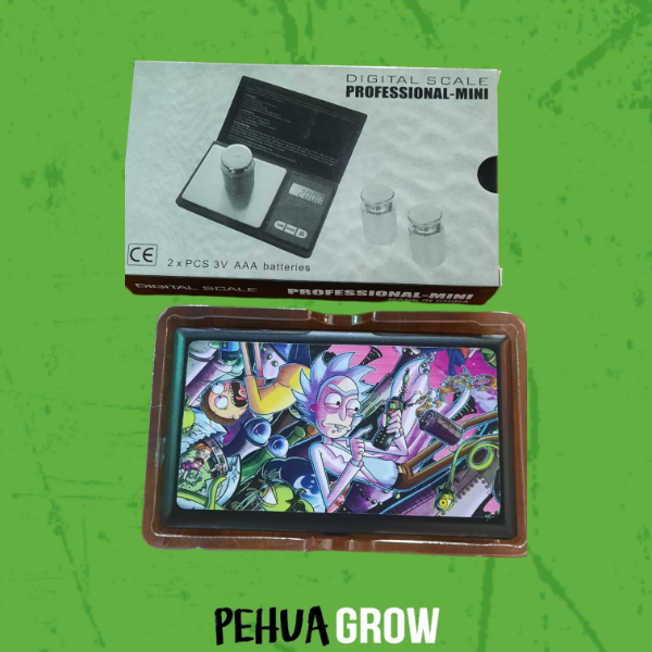 Producto - balanza mini rick y morty