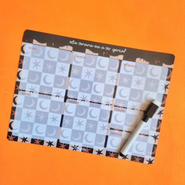 Producto - Planner semanal imantado Magia