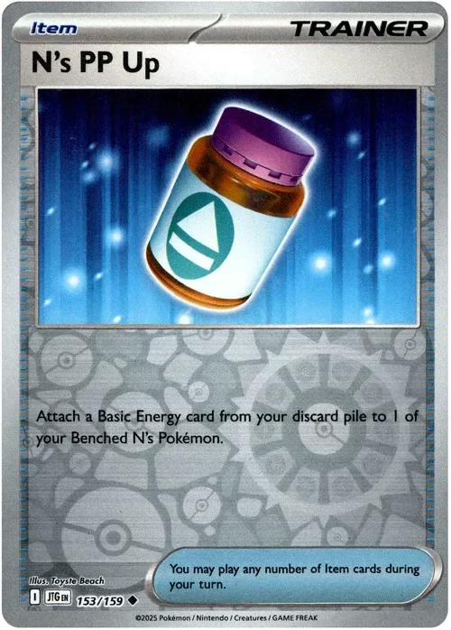 Producto - N's PP Up - 153/159 - Journey Together - Reverse Holo