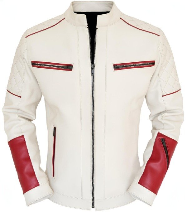 Producto - Campera Sanguine White Cuero Pu / Ahle