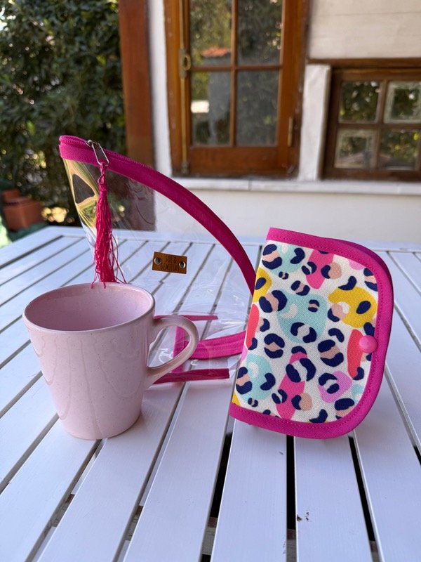 Producto - Set infusion fucsia print