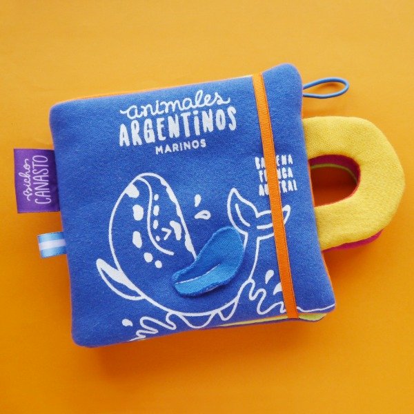 Producto - LIBRO SENSORIAL ANIMALES MARINOS