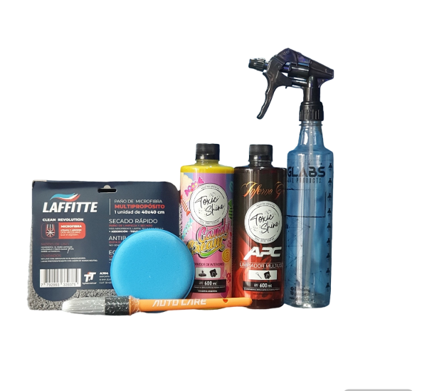 Producto - Kit completo de limpieza interior Toxic Shine