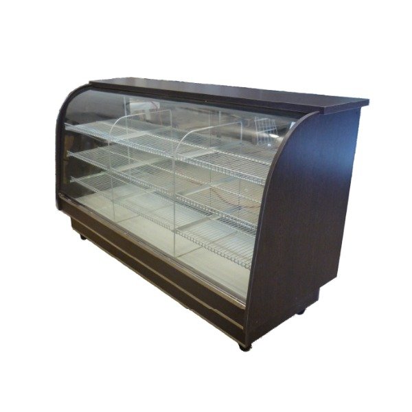 Producto - MOSTRADOR FACTURERO VIDRIO CURVO 1,50 SIN BAJADA