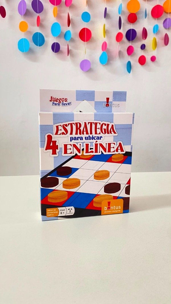 Producto - Juego de mesa- 4 en línea- Bontus- Sha