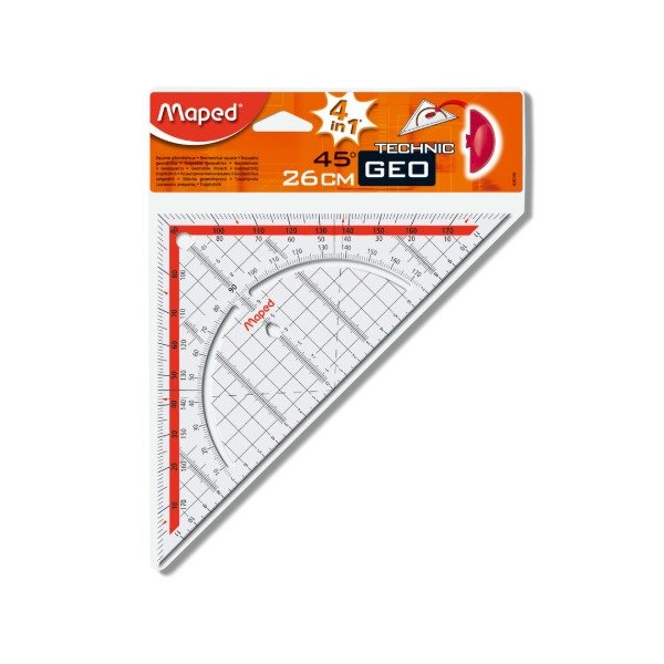 Producto - Escuadra Maped Triangulo Geometrico 26Cm