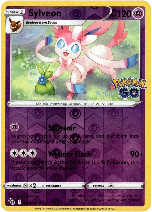 Producto - Sylveon - 035/078 - Pokemon Go - Reverse Holo