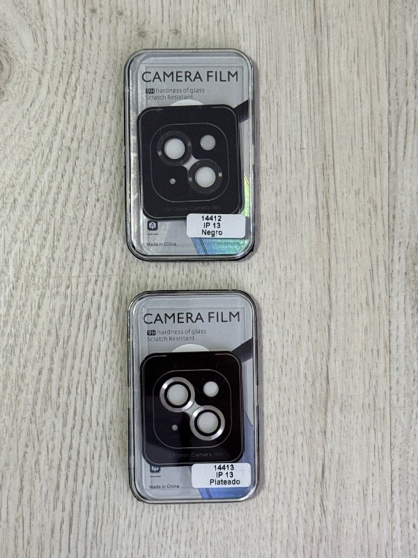 Producto - VIDRIO DE CÁMARA METALIZADO PARA IPHONE 13 / IPHONE 13 MINI - 0