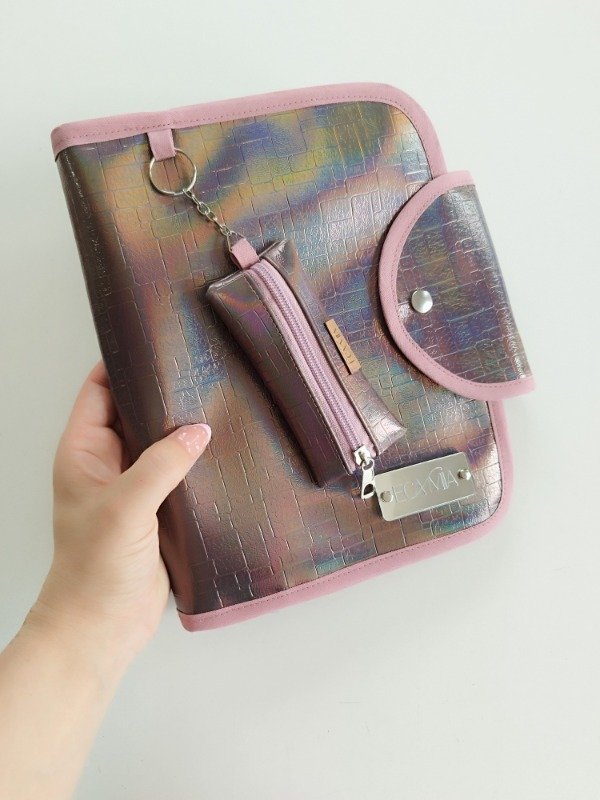 Producto - Cartuchera Delfina de Luxe rosa