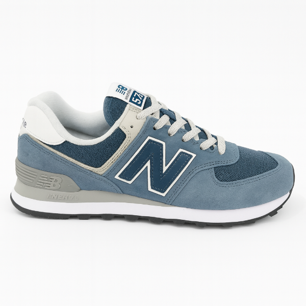 Producto - New Balance 574 azul y gris.