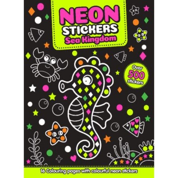 Producto - NEON STICKERS- MUNDO MARINO