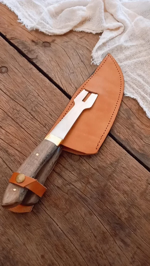 Producto - cuchilla bowie con tenedor pinche - 1