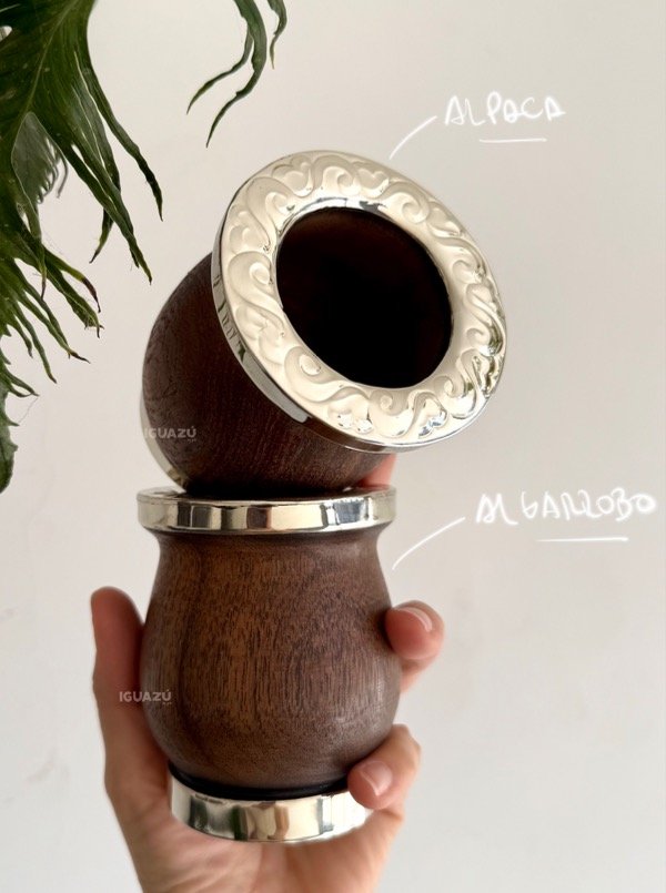 Producto - Mate copita virola cincelada Alpaca