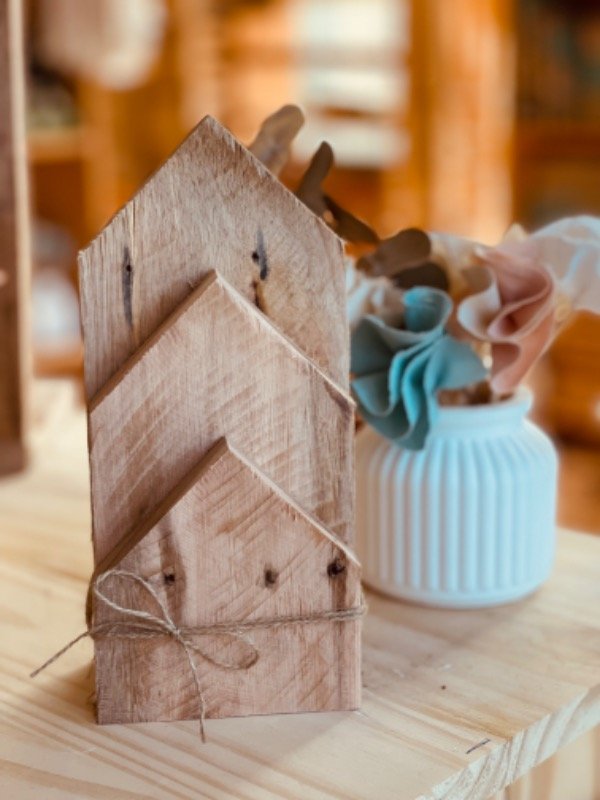 Producto - Trío de casitas pallet