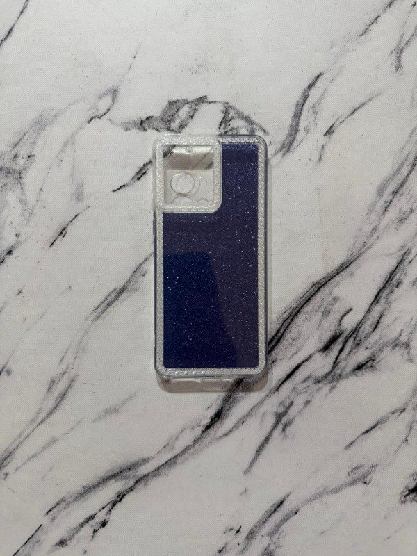 Producto - Transparente con brillo azul desmontable