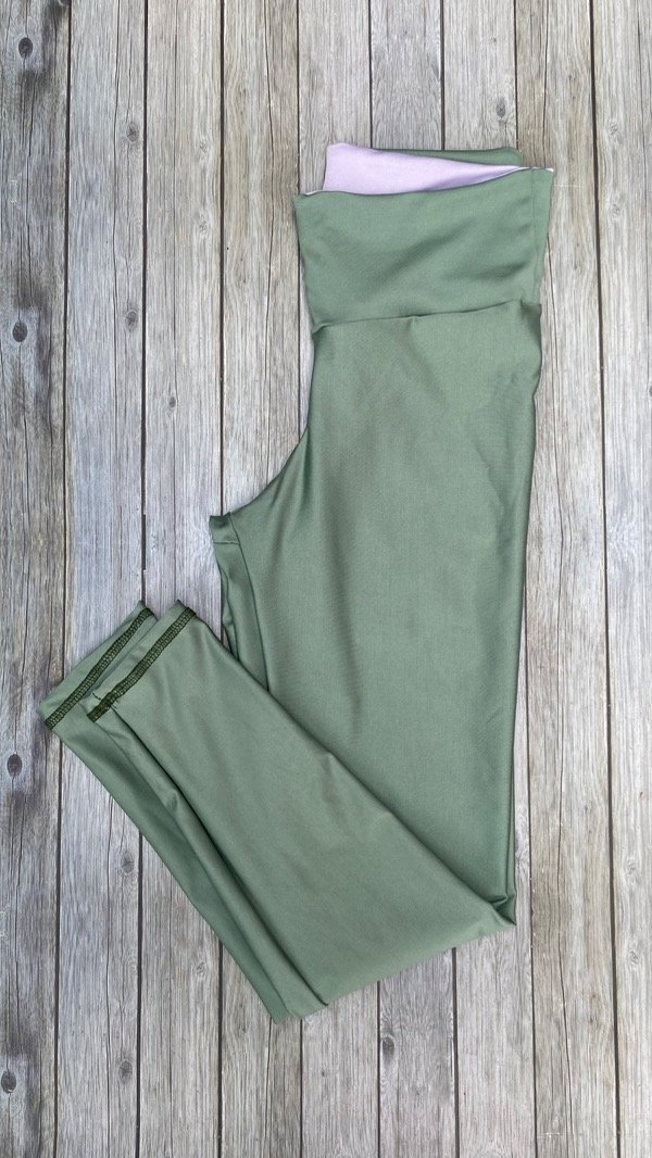 Calza larga matcha