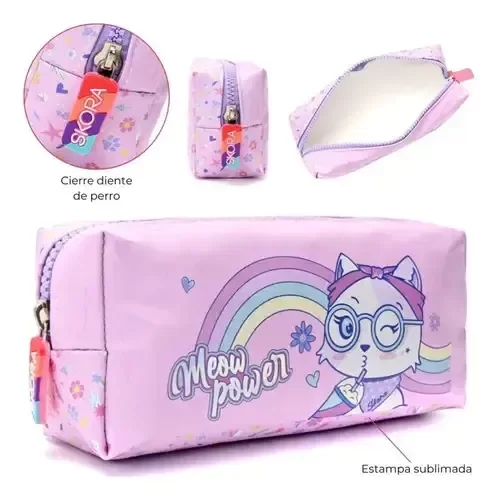 Producto - Skora Cartuchera Canopla Meow Power
