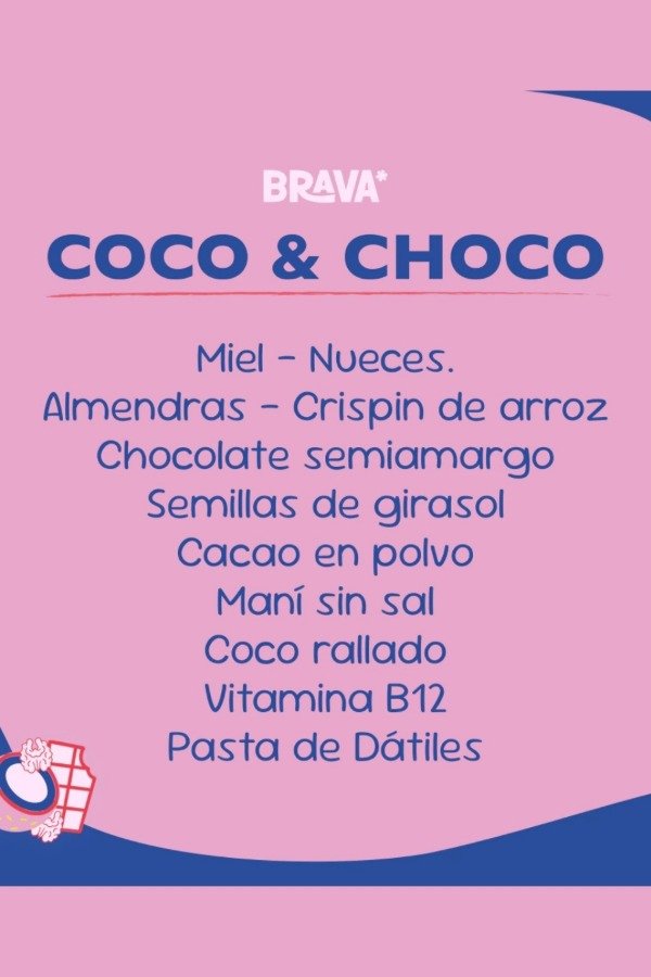 Producto - BARRITA COCO Y CHOCO - 1