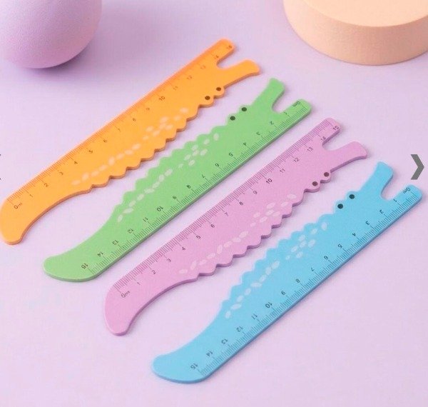 Producto - Regla 15 cm Cocodrilo