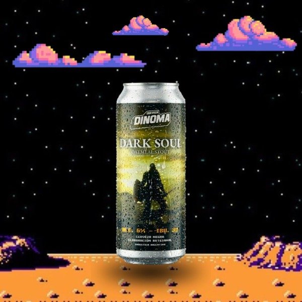 Producto - DARK SOUL - OATMEAL STOUT (DINOMA)
