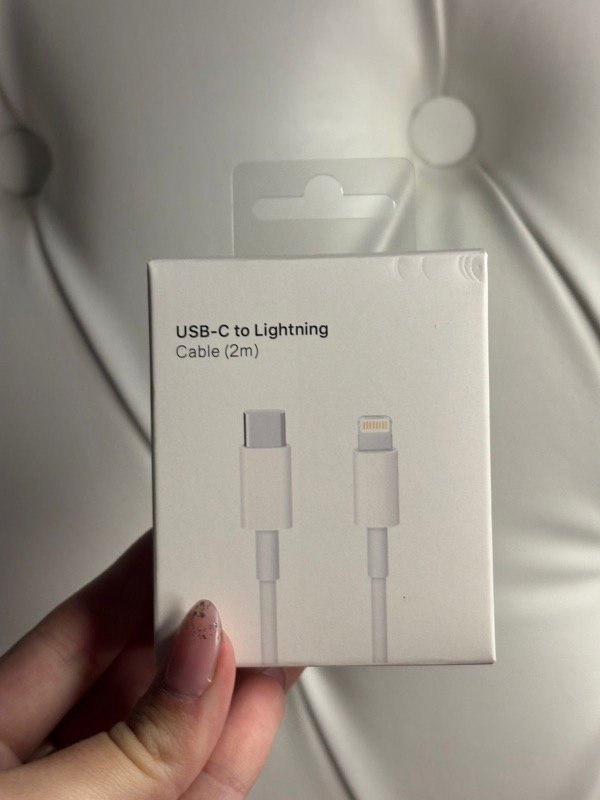 Producto - Cable tipo c -  Lightning 2 metros