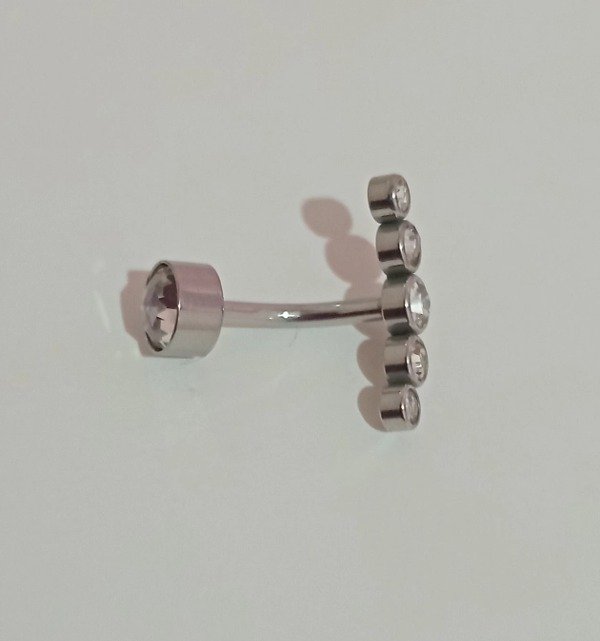 Producto - Navel floting 5 strass