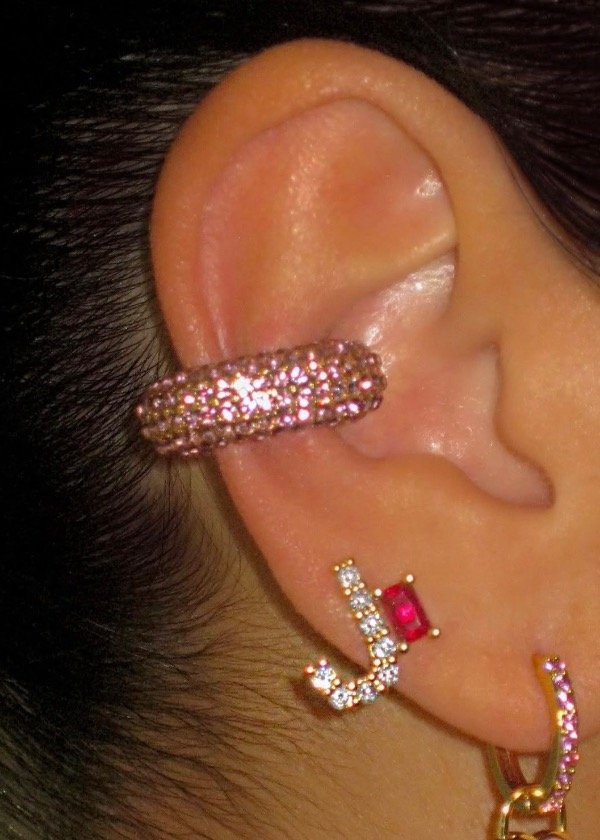 Producto - Cuff cristal rosa - 5