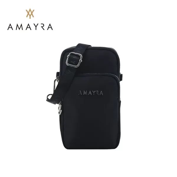 Producto - BANDOLERA PORTACELULAR AMAYRA NEGRO COD: 67.B991.1