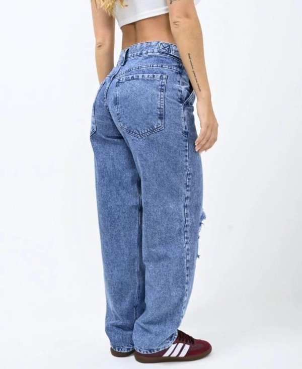Producto - Jeans baggy con roturas - 2
