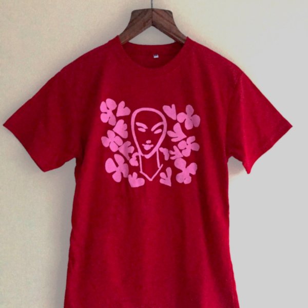 remera #Flores - Hiel
