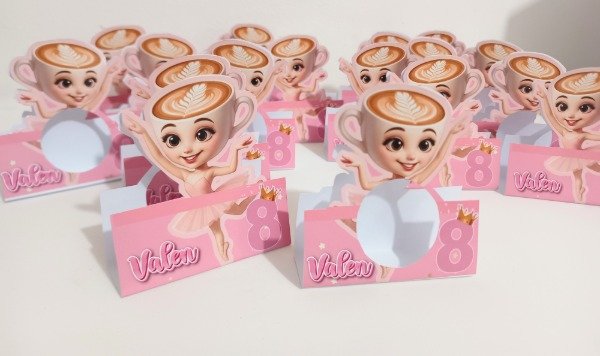 Producto - Exhibidor de mini donas o bombones ballerina capuchina brainrot