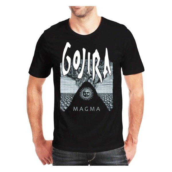 Remera gojira magma