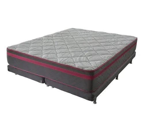 Producto - Sommier y Colchón Deseo ATENEA - Resortes Pocket Super King Size 200x200x32