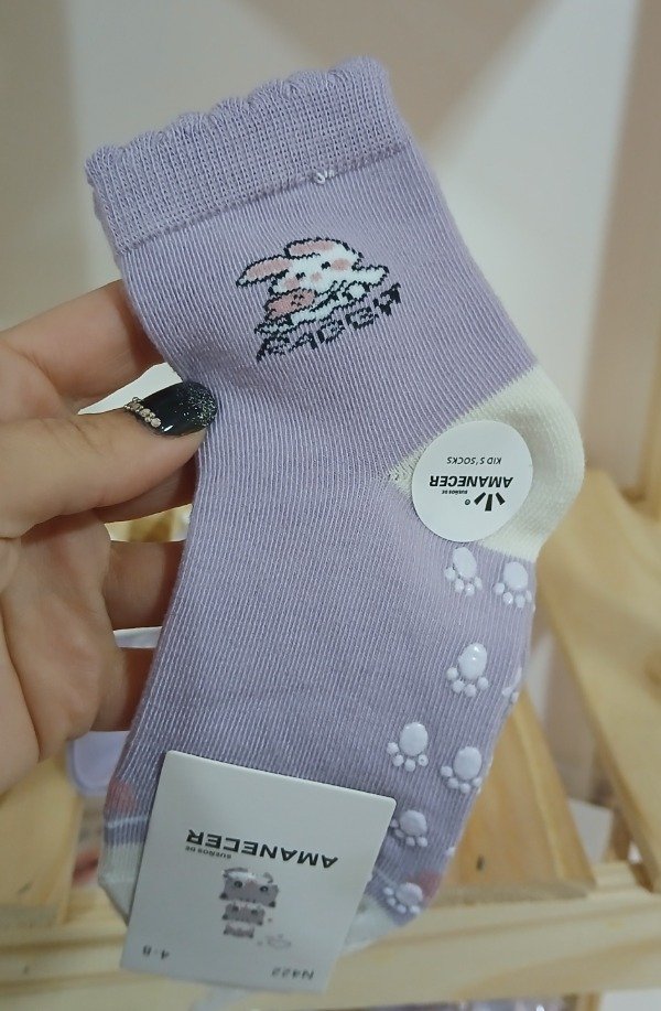 Producto - Medias infantiles Lila 4 a 8 años