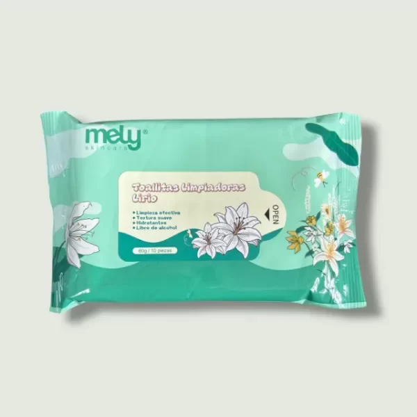 Producto - MELY TOALLITAS LIMPIADORAS LIRIO MY891016 6974488910165