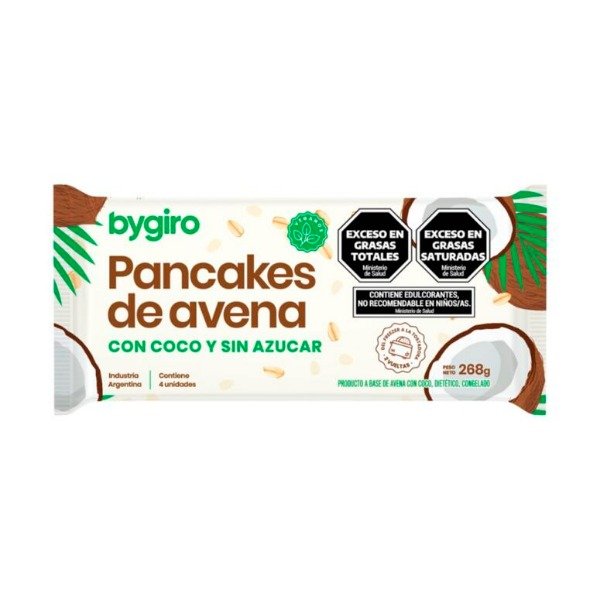 Producto - Pancake Coco sin azucar - Bygiro