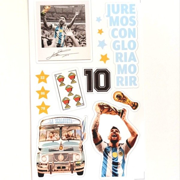 Producto - Plancha de Stickers Scaloneta 1