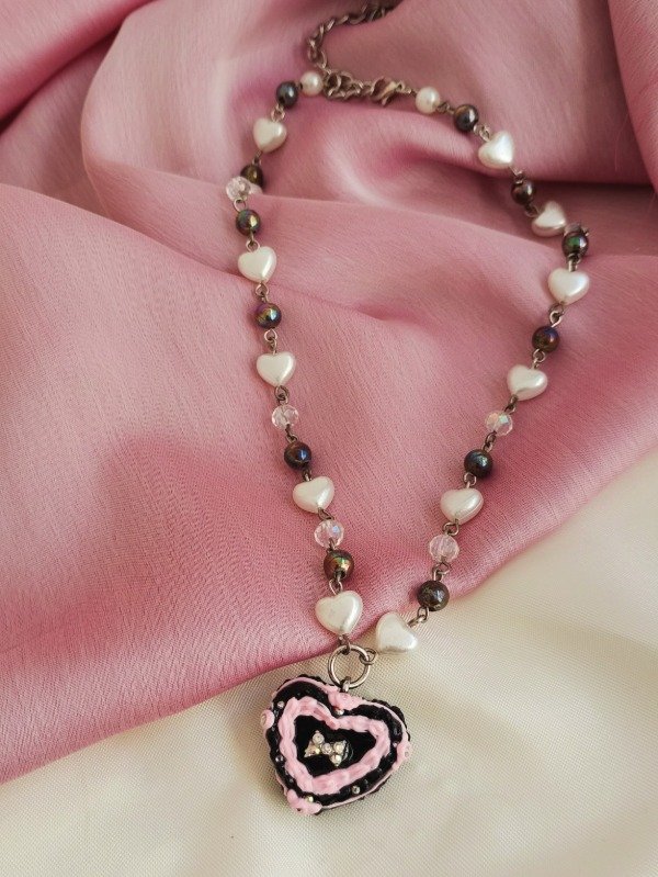 Producto - Collar Gotica Rosa