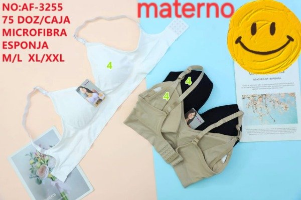 Producto - TOP MICROFIBRA MATERNAL SMART SEXY 255 (x6)