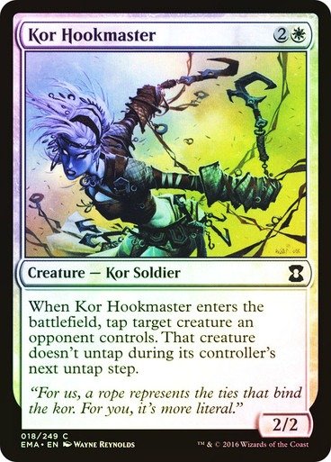 Producto - Kor Hookmaster Foil  Eternal Masters