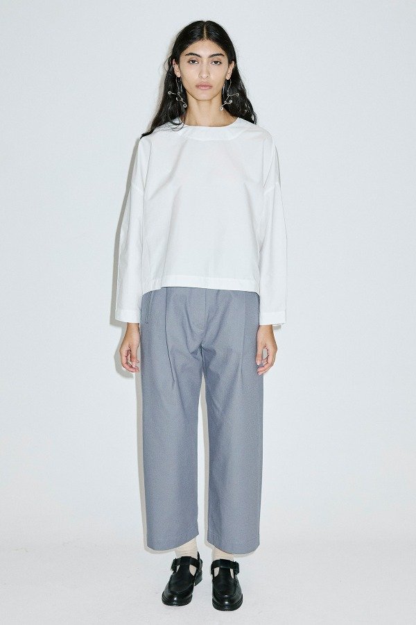 Producto - Pantalón Pinzas Elástico Canvas M-FW26