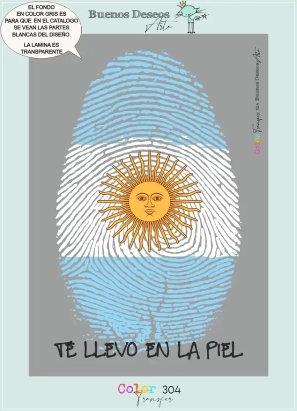 Producto - Lamina A4 Termotransferible Cod. CT304